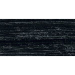Dlažba Graniti Fiandre Marmi Maximum Nero Supreme 75x150 cm, leštená, rektifikovaná MML296715