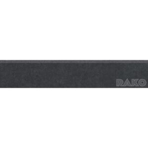 Sokel Rako Trend čierna 9x45 cm, mat, rektifikovaná DSAPM685.1