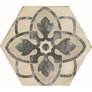 Dlažba Ragno eden cotone dekor tappeto 1 21x18,2 cm, mat ERF8P