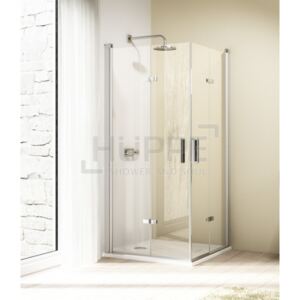 Sprchové dvere Huppe 501 Design Elegance jednokrídlové 100 cm, sklo číre, chróm profil, pravé 8E0905.092.322