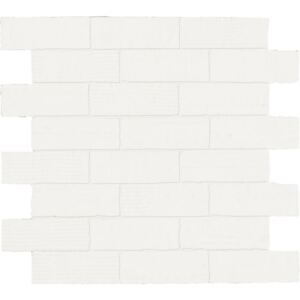 Mozaika Dom Comfort G white brick 33x33 cm, mat DCOGMB10