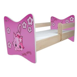 Detská posteľ DELUXE - BABY KITTY 140x70 cm + matrac ZADARMO!