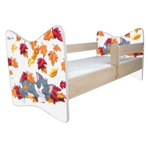 Detská posteľ DELUXE - KOCOUR 140x70 cm + matrac ZADARMO!
