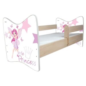 Detská posteľ DELUXE - LITTLE PRINCESS - 140x70 cm + matrac ZADARMO!