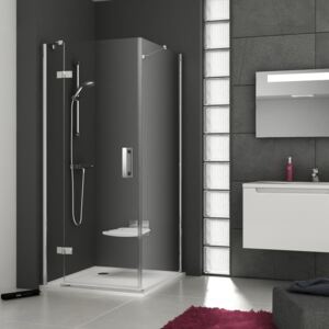 Sprchové dvere Ravak Smartline jednokrídlové 110 cm, sklo číre, chróm profil, pravé SMSD2110TCRPB