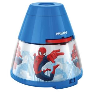 Philips 71769/40/16 - Detská stolná lampa a projektor DISNEY SPIDER-MAN 1xLED/0,1W + 3xLED/0,3W/4,5 V + záruka 5 rokov zadarmo