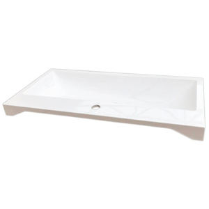 Umývadlo ku kúpeľňovej skrinke TALUN, 60x30x35 cm, biela
