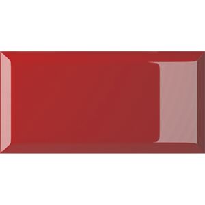 Obklad červený lesklý 10x20cm vzhľad tehlička BISELLO ROSSO