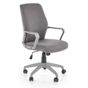HALMAR Spin kancelárska stolička s podrúčkami sivá