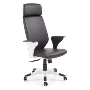 HALMAR Lonatti kancelárska stolička s podrúčkami čierna / biela