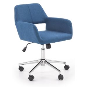HALMAR Morel kancelárska stolička modrá