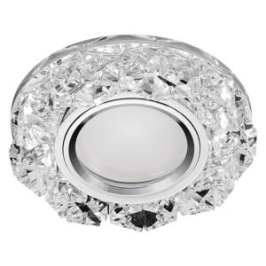 Emithor 71094 - Podhľadové svietidlo CRYSTAL FIX 1xGU10/50W+LED/3W 71094 + záruka 5 rokov zadarmo