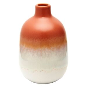 Oranžovo-biela váza Sass & Belle Bohemian Home Mojave