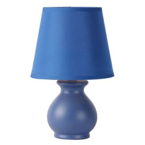 Lucide Lucide 14561/81/35 - Stolná lampa MIA 1xE14/40W/230V modrá LC0017 + záruka 5 rokov zadarmo