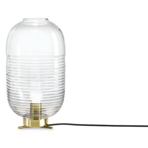 Bomma Stolná lampa Lantern, clear/polished brass