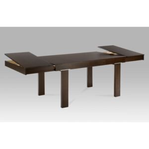 Jídelní stůl rozkládací 150+45+45x90 cm, barva ořech (BT-4202) BT-6736 WAL Autronic