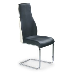 Jedálenská stolička K141 čierna / biela Halmar