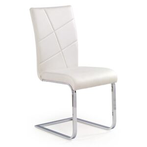 Jedálenská stolička K108 biela Halmar