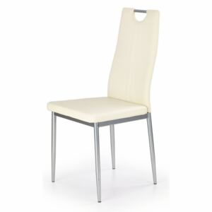 Jedálenská stolička K202 krémová Halmar