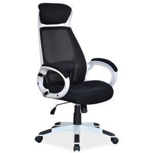 Kancelárska stolička NERF, 117-127x63x51x45-55, čierna