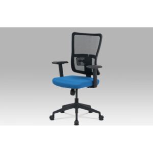 Kancelárská stolička KA-M02 BLUE modrá / čierná Autronic