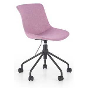 Detská otočná stolička DOBLO Halmar růžová