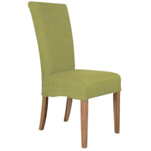 Jedálenská stolička Roberta, zelená látka