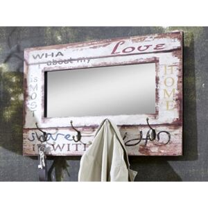 Vešiakový panel so zrkadlom Lovis 4 (89941)