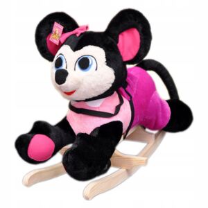 MAXMAX Dětské plyšové houpací křesílko - MINNIE
