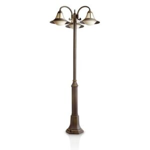 Vonkajšia lampa Philips PROVENCE 15215/42/16 - hnedá s bronzovou patinou