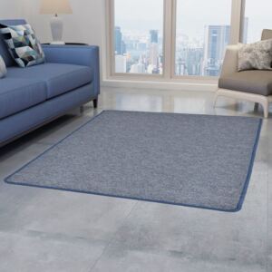 Všívaný koberec, 160x230 cm, modrý