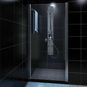 Sprchovací kút, sklenené dvere 80 cm