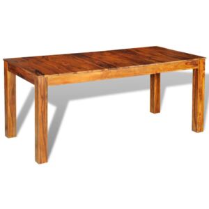 Jedálenský stôl, drevený masív sheesham 180x85x76 cm