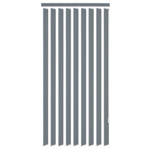 Vertikálne látkové rolety, sivé, 150x180 cm