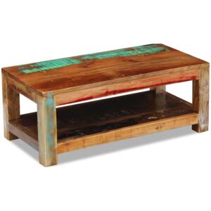 Konferenčný stolík z recyklovaného dreva, 90x45x35 cm