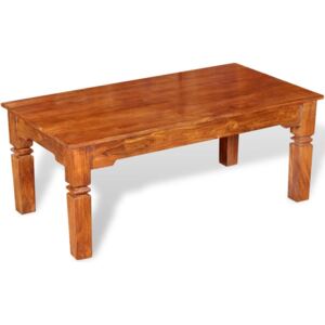 Konferenčný stolík z masívneho dreva, 110x60x45 cm