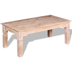 Konferenčný stolík z akáciového dreva, 110x60x45 cm