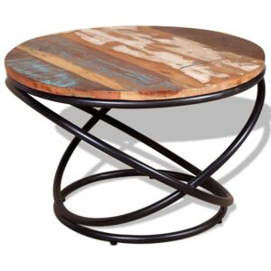 Konferenčný stolík z recyklovaného dreva, 60x60x40 cm