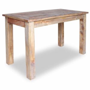 Jedálenský stôl z recyklovaného dreva, 120x60x77 cm