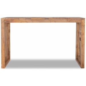 Konzolový stolík, recyklované tíkové drevo 120x35x76 cm
