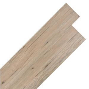 Samolepiace podlahové dosky z PVC 5,02 m², hnedý dub