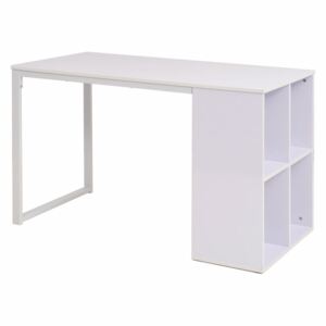 Písací stôl 120x60x75 cm, biely