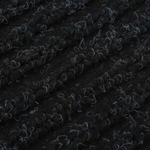 Protišmyková rolovacia rohožka s vinylovou podložkou 1,2x5 m čierna