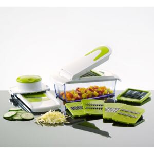 Enrico Univerzálny 7-dielny kuchynský krájač, zelený