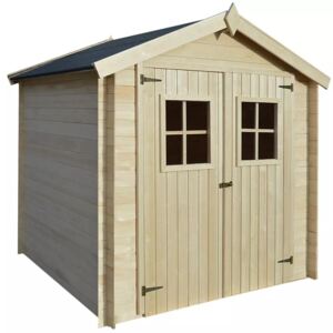 Záhradný drevený domček/dreváreň/kôlňa, 2x2 m, 19 mm
