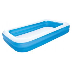 Bestway Nafukovací bazén, modrý/biely 305x183x46 cm 54009