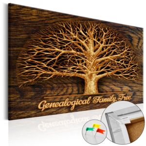 Obraz na korku - Family Tree [Corkboard] 90x60 cm