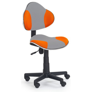 Halmar Detská stolička Flash 2 oranžovo-šedá