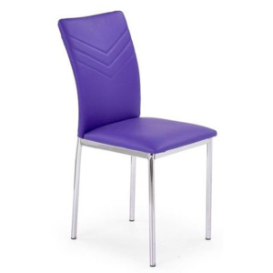 Halmar Kovová židle K137 barva fialová