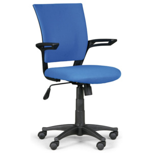 Kancelárská stolička Lindy 1+1 zadarmo, modrá